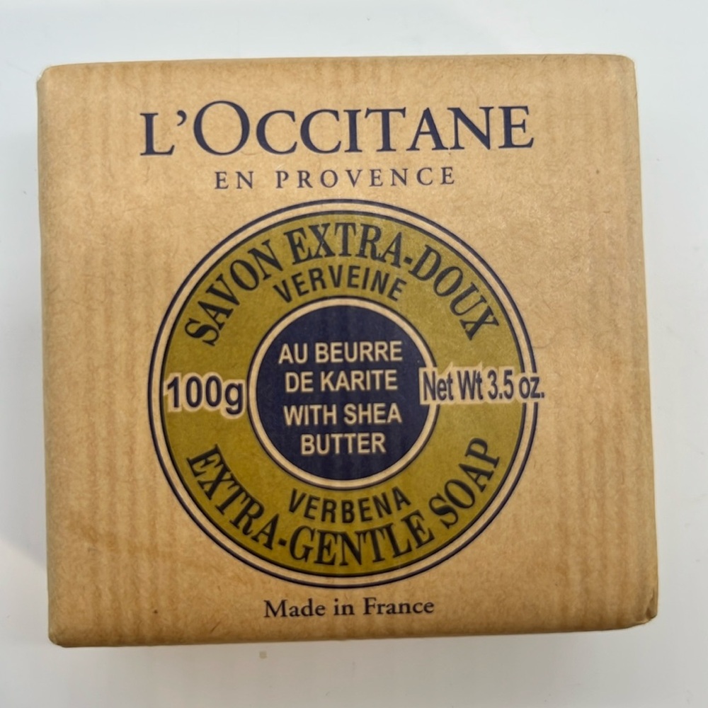 L’Occitane en Provence soap 100g new extra gentle soap verbena with shea butter